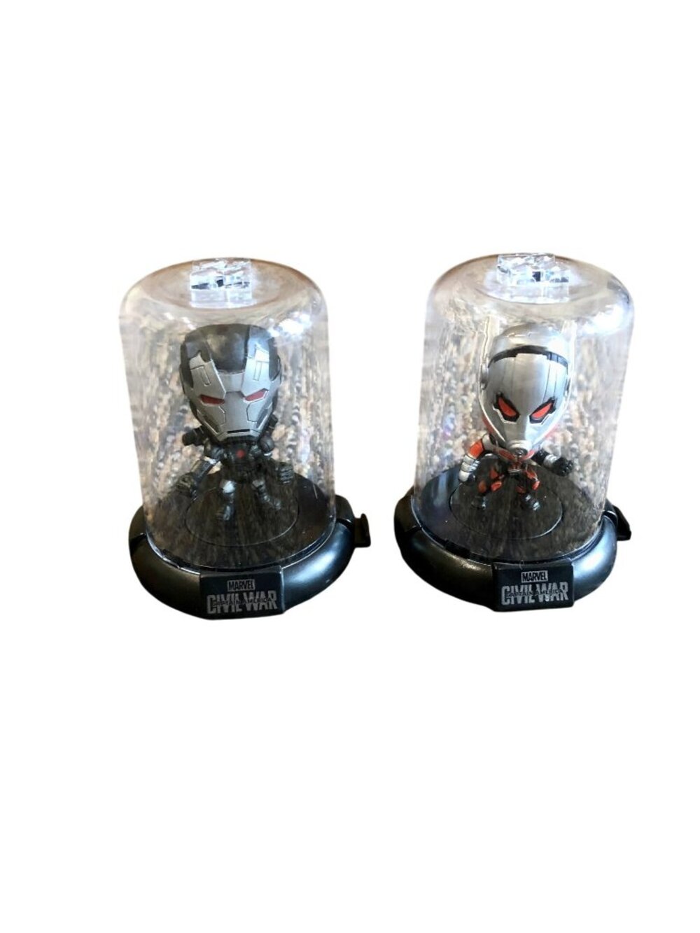 2 Original Minis Marvel Captain America Civil War Figurines Used - Picture 1 of 10